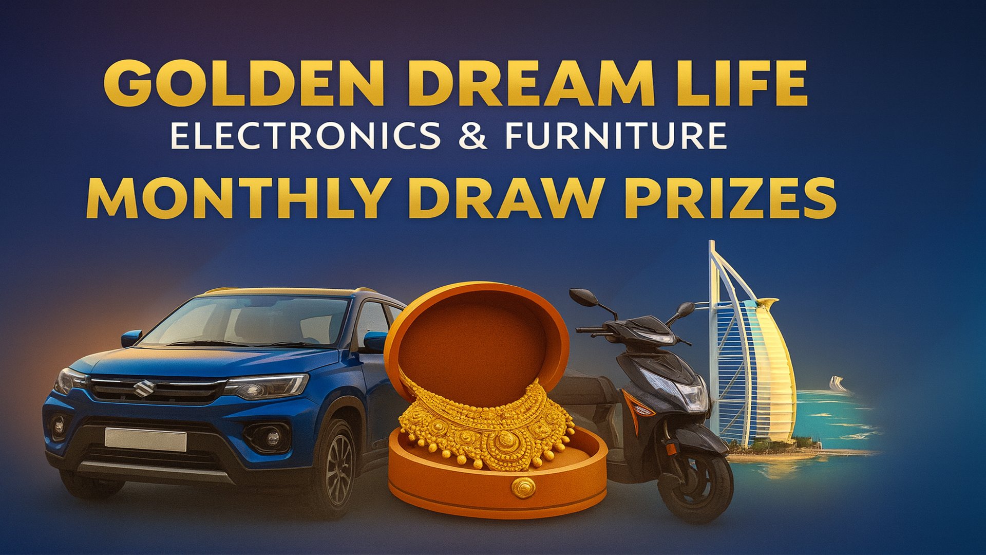 Monthly Draw Prizes